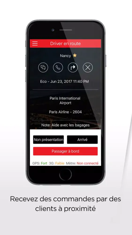 Chauffeur App - The driver app Screenshots