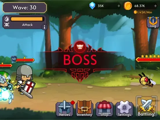 Captures d'écran de Mobile Heroes: Idle RPG Heroes iPad 