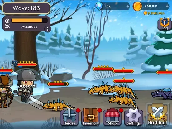 Captures d'écran de Mobile Heroes: Idle RPG Heroes iPad 