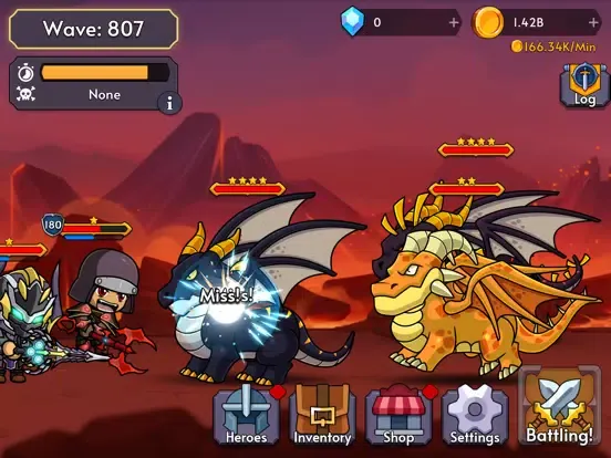 Captures d'écran de Mobile Heroes: Idle RPG Heroes iPad 