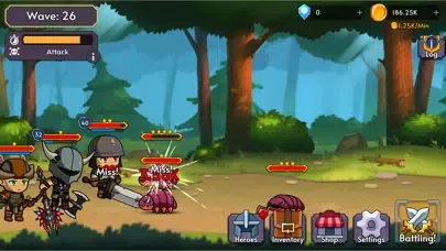 Captures d'écran de Mobile Heroes: Idle RPG Heroes