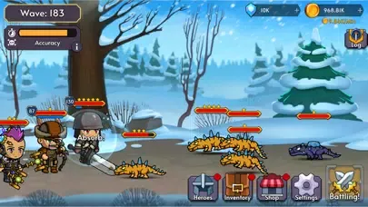 Captures d'écran de Mobile Heroes: Idle RPG Heroes