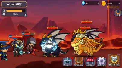 Captures d'écran de Mobile Heroes: Idle RPG Heroes