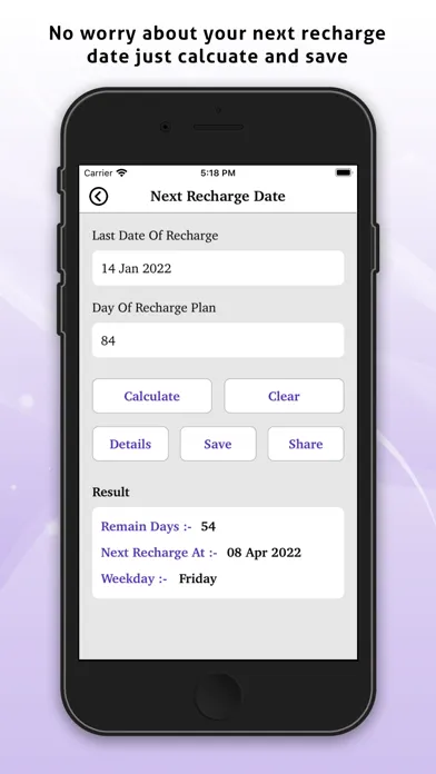 Capturas de tela do Age Calculator - Find Age