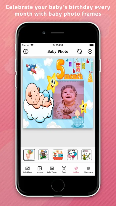 Baby Photo Editor - Photo Art应用截图