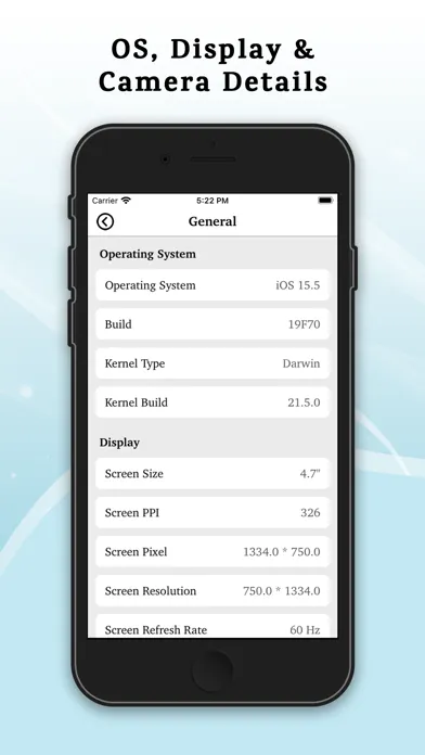 تصاویر System Monitor - Device Info