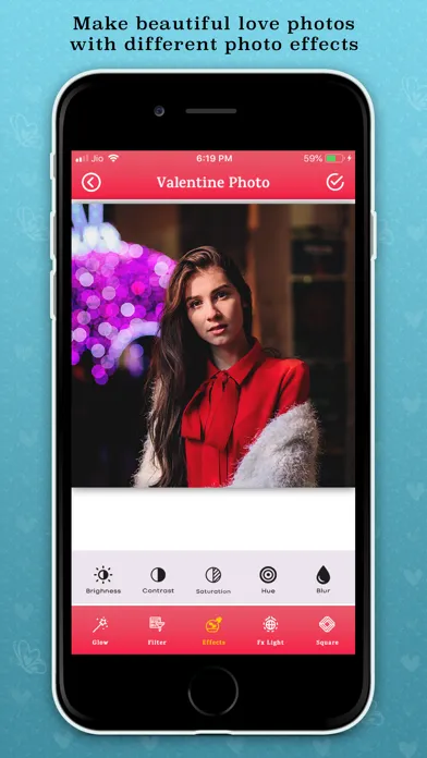Love Photo Maker With Music स्क्रीनशॉट