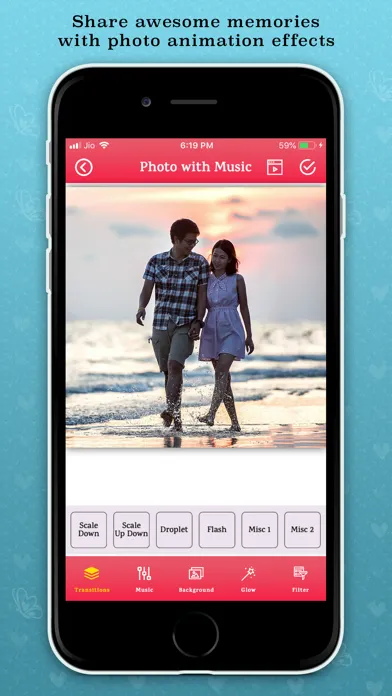 Love Photo Maker With Music स्क्रीनशॉट