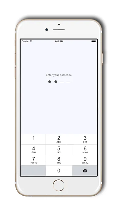 Tangkapan layar Private Contacts Lite App