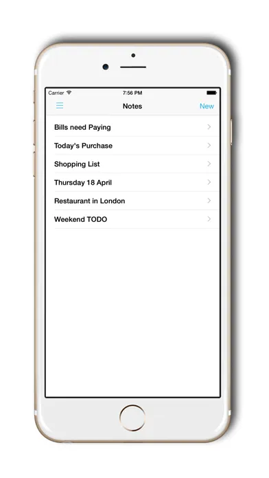 Tangkapan skrin Save Notes - secure your data