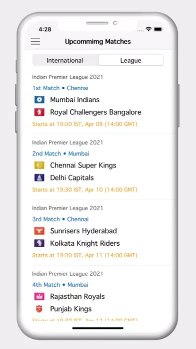 Screenshot di Cricview - Cricket live score