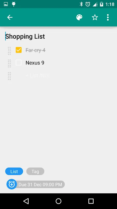 Bluenote Screenshots