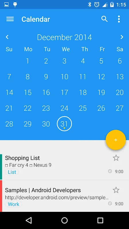 Bluenote Screenshots