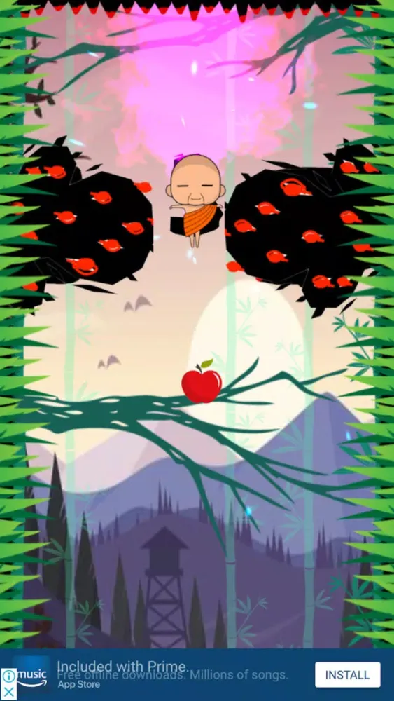 Tangkapan skrin Laughing Buddha Rising Down