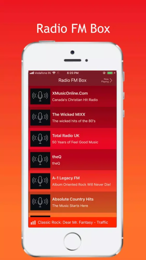 Zrzuty ekranu Radio FM Box