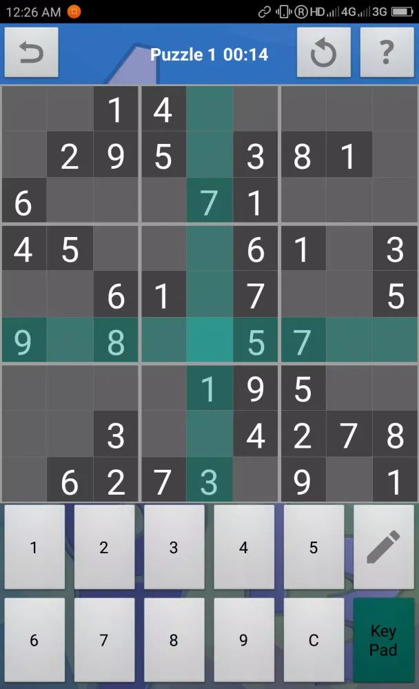 Sudoku سکرین شاٹس