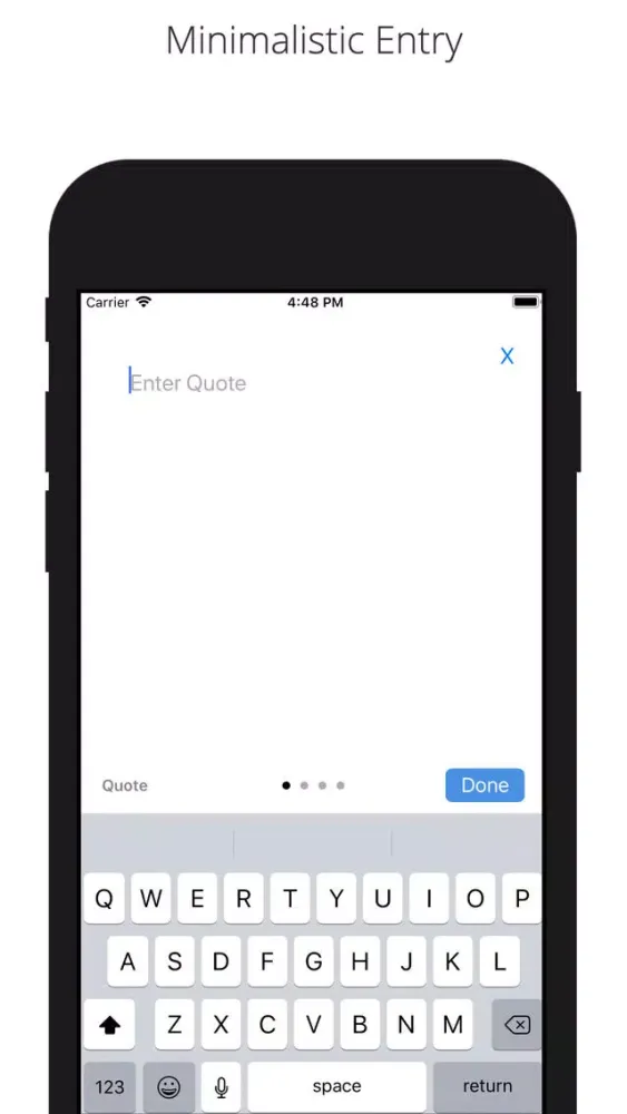 Quote Keeper应用截图