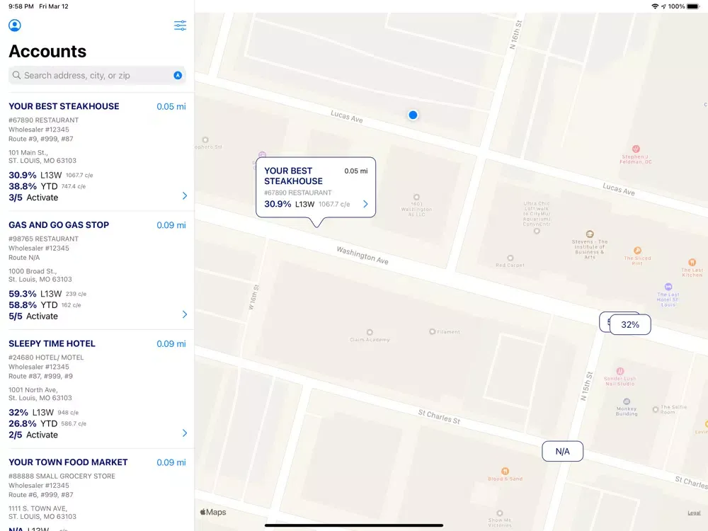 ABIQ iPad  Screenshots