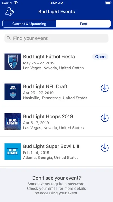 Bud Light Events应用截图