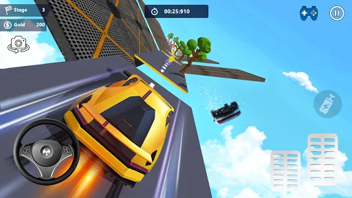 Tangkapan layar Car Stunts 3D - Extreme City