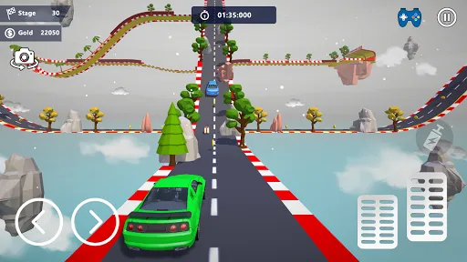 Tangkapan layar Car Stunts 3D - Extreme City