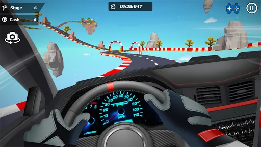 Tangkapan layar Car Stunts 3D - Extreme City