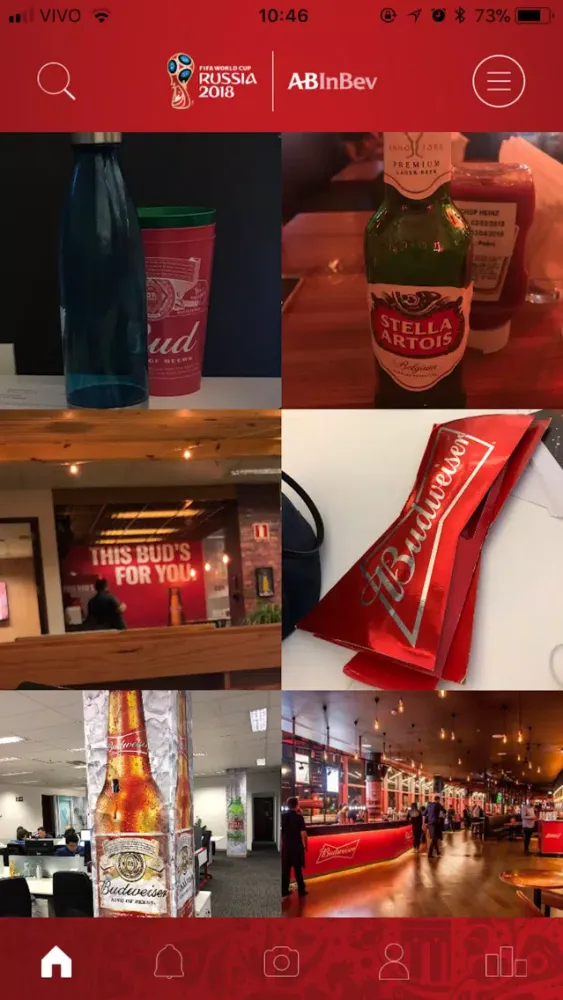 AB-Inbev FWC Screenshots