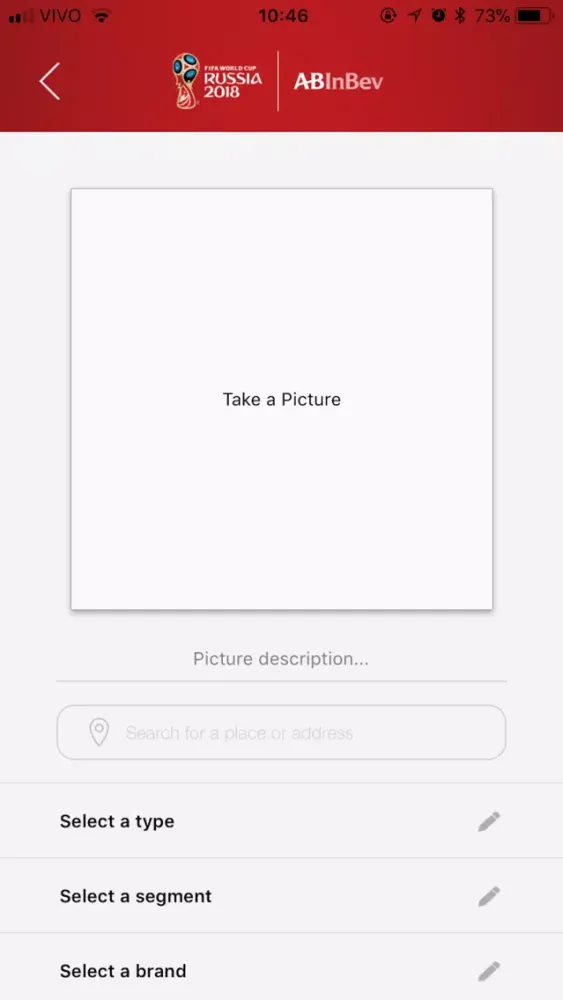 AB-Inbev FWC Screenshots