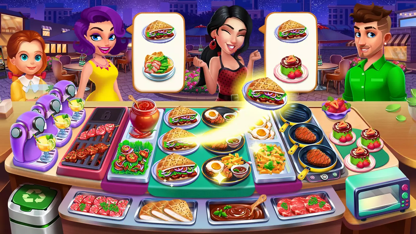 Capturas de pantalla de Cooking Sizzle