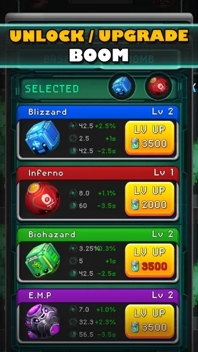 Tangkapan layar Cybershock : TD Idle & Merge