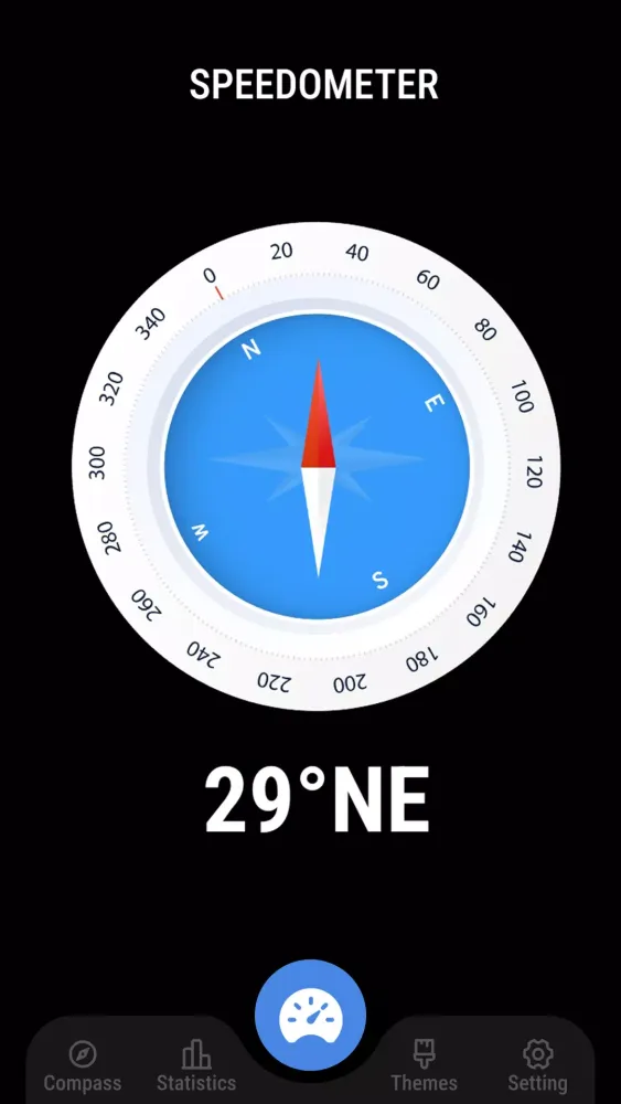 GPS HUD Speedometer & Compass Screenshots