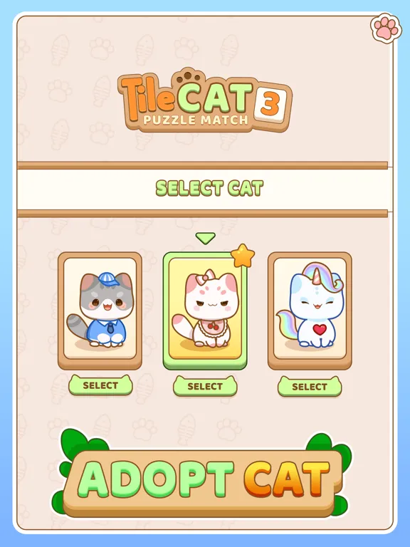 Скриншоты Tile Cat 3 - Puzzle Match iPad 