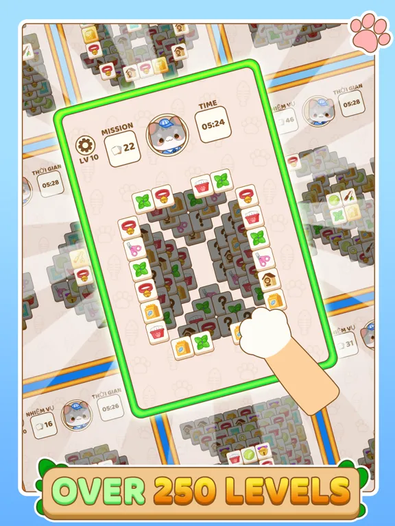 Скриншоты Tile Cat 3 - Puzzle Match iPad 