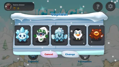 Capturas de tela do Ice Age Champs