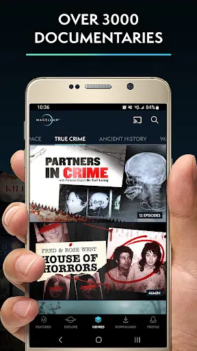 ภาพหน้าจอของ MagellanTV Documentaries