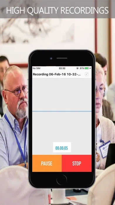 Captures d'écran de Smart Recorder - Easy Sound & Memo Recording