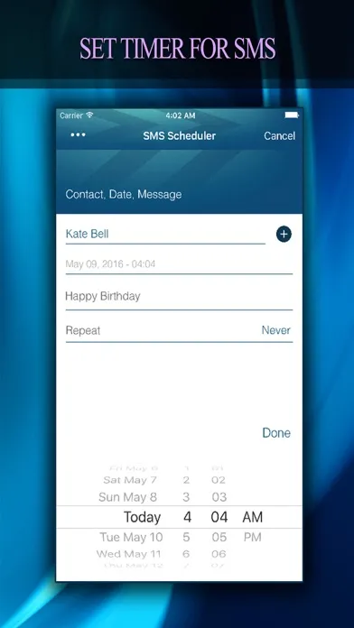 Sms Sender : Never Forget To Send Sms Text Ever Ekran Görüntüleri