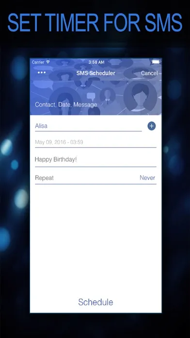 Text it - Sms Timer App To Send Scheduled Message Ekran Görüntüleri