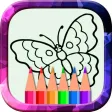 Toddler Coloring Pages - Creative ColorBook And Drawing for Kids With Flowers & Animals