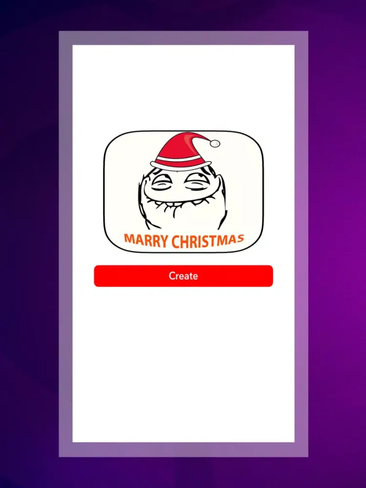 Captures d'écran de Christmas Meme Creator-Greeting Card Maker iPad 