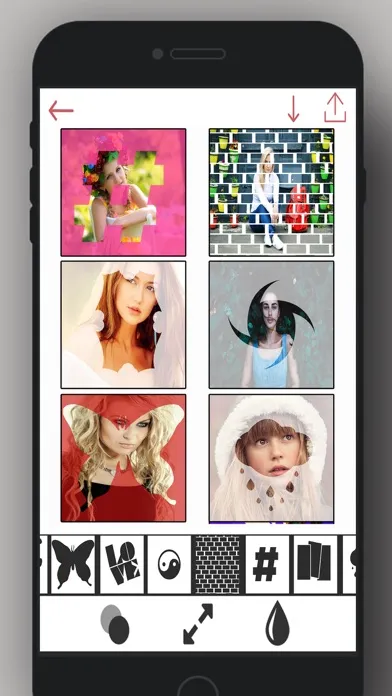Pic Shape Effects - Add Shapes in Your Photo With Lots of Variation应用截图