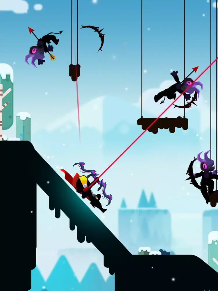Capturas de pantalla de Stick Heroes: Arrow Master iPad 