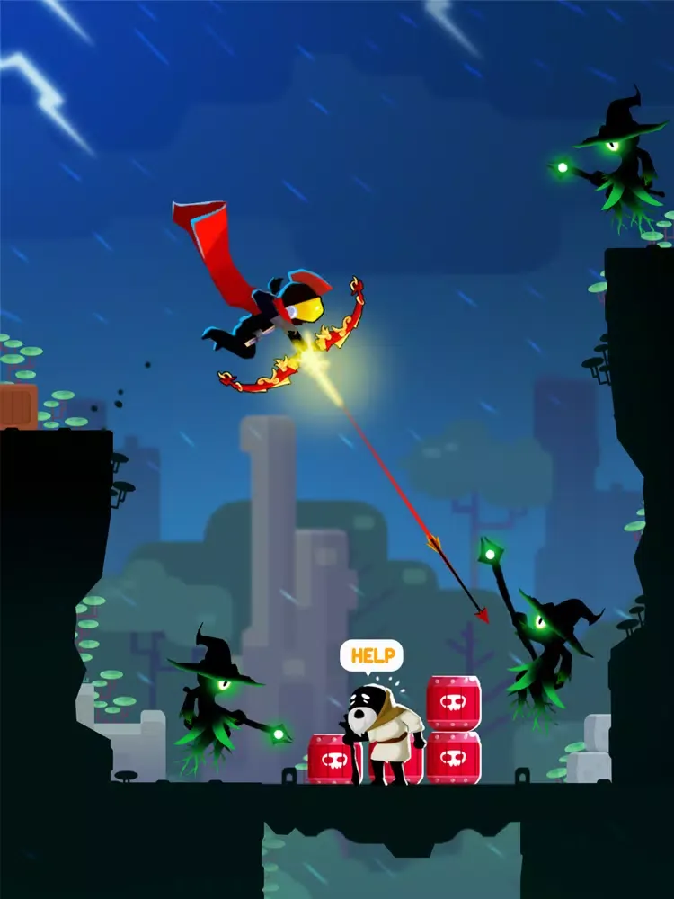 Capturas de pantalla de Stick Heroes: Arrow Master iPad 