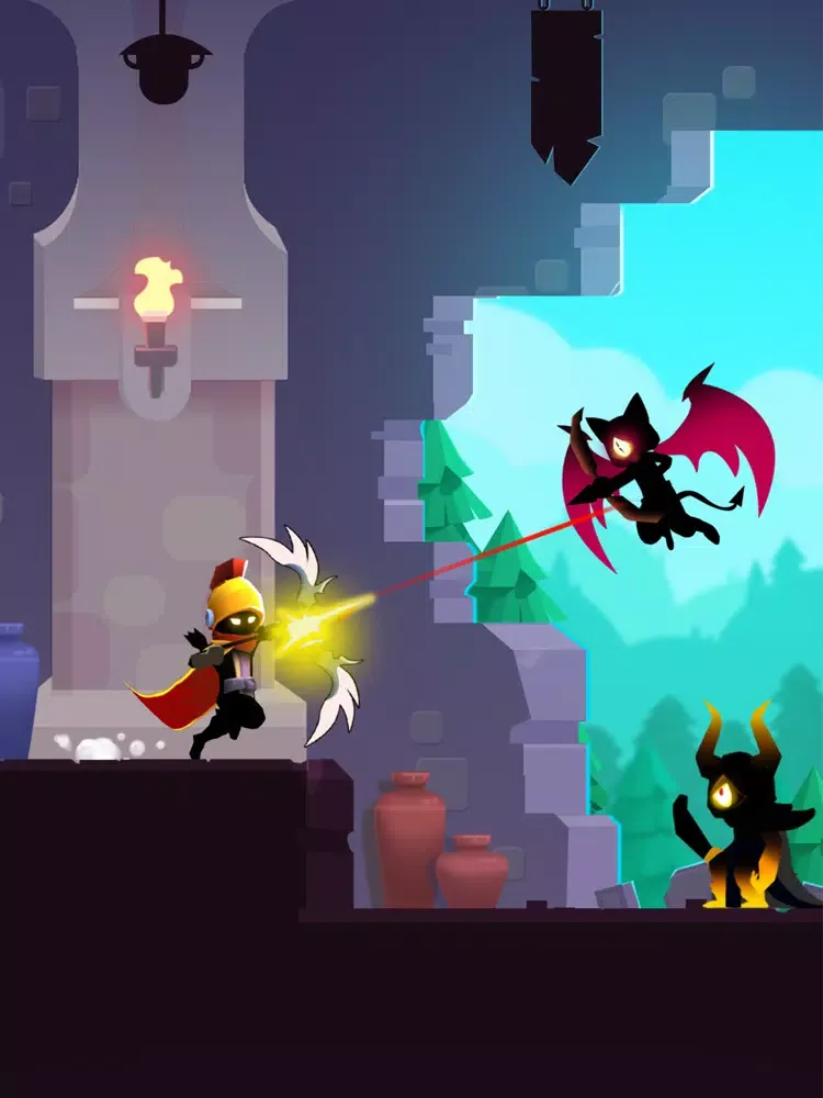 Capturas de pantalla de Stick Heroes: Arrow Master iPad 
