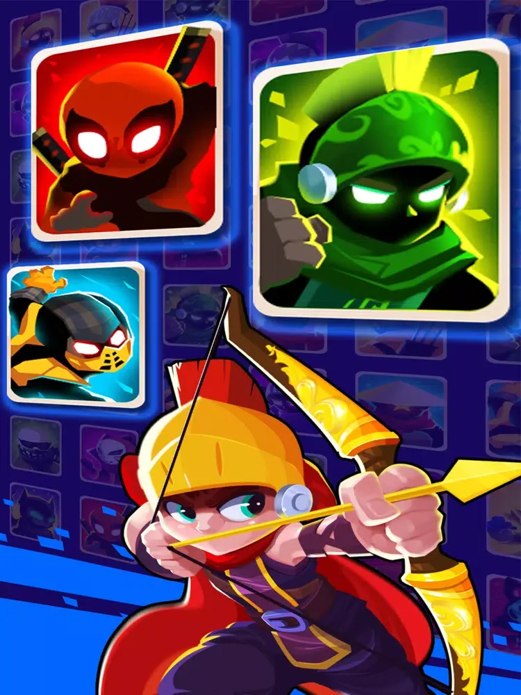 Capturas de pantalla de Stick Heroes: Arrow Master iPad 