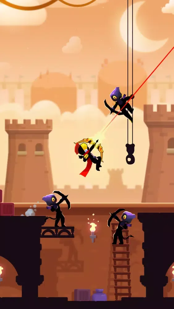 Capturas de pantalla de Stick Heroes: Arrow Master