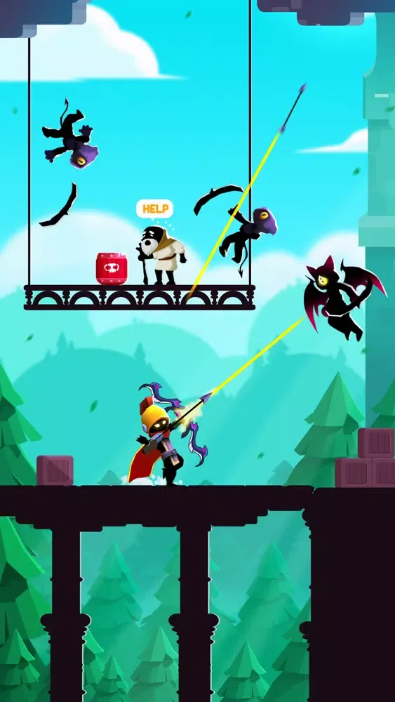Capturas de pantalla de Stick Heroes: Arrow Master