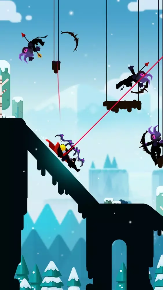 Capturas de pantalla de Stick Heroes: Arrow Master