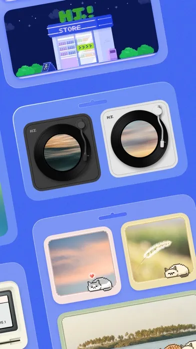 Скриншоты HiiiWidget - Animated widgets