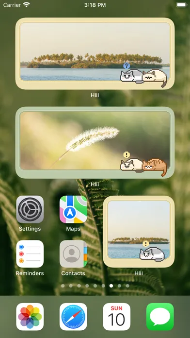 Скриншоты HiiiWidget - Animated widgets